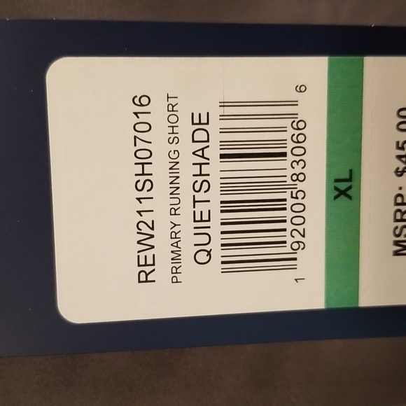 💕REEBOK💕 Primary Running Short Built-In Brief XL - Picture 12 of 13